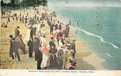 Toledo Beach - Old Post Card From Toledo Beach (newer photo)